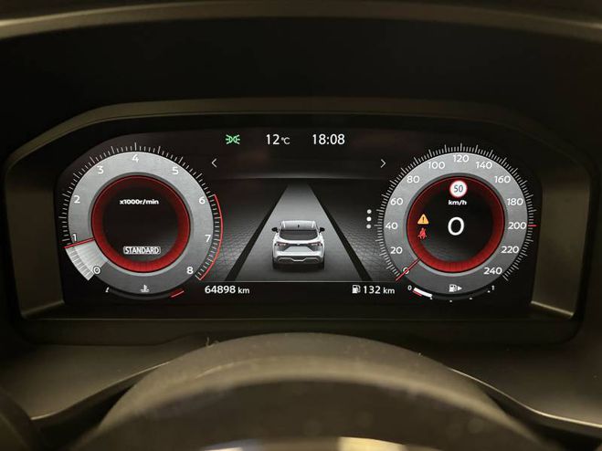 Nissan Qashqai Mild Hybrid 140 ch N-Connecta rouge de 2022