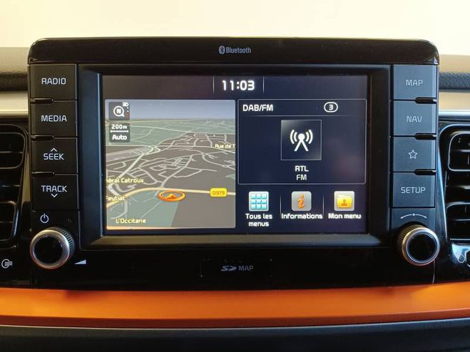 Kia Stonic 1.0 T-GDi 120 ch ISG BVM6 Design gris de 2020