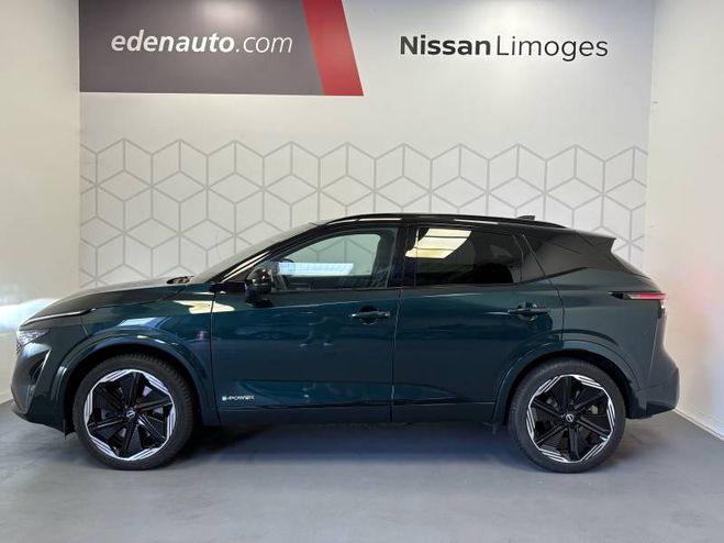 Nissan Qashqai e-Power 190 ch N-Design+ vert de 2024