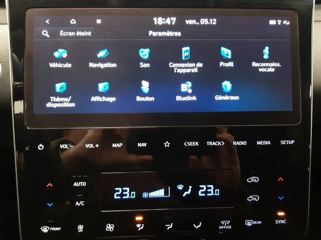 Hyundai Tucson 1.6 CRDi 136 Hybrid 48V DCT-7 Creative bleu de 2021