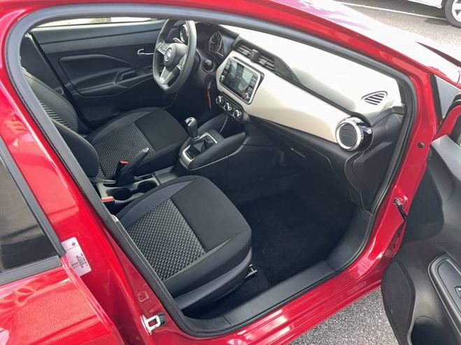 Nissan Micra IG-T 100 Acenta rouge de 2020