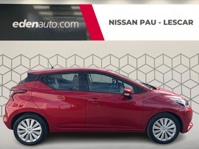 Nissan Micra IG-T 100 Acenta rouge de 2020
