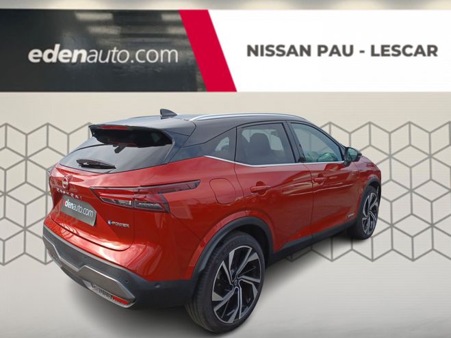 Nissan Qashqai e-Power 190 ch Tekna+ rouge de 2023