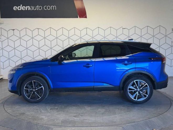 Nissan Qashqai Mild Hybrid 158 ch Xtronic Tekna bleu de 2021