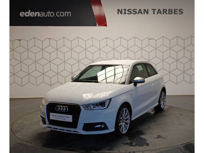Audi A1 1.0 TFSI ultra 95 S line blanc de 2017