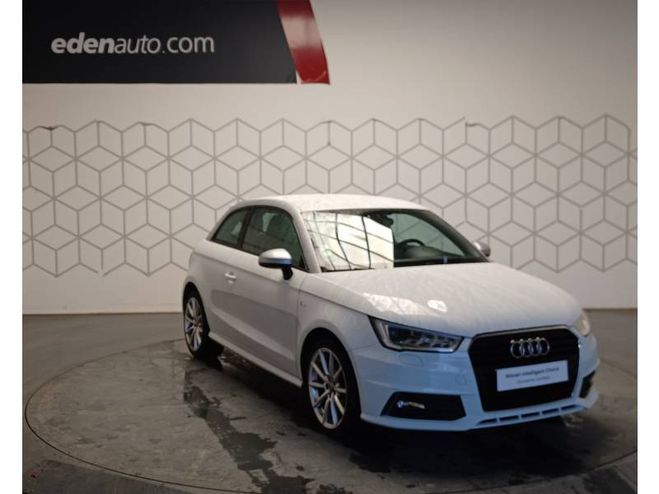 Audi A1 1.0 TFSI ultra 95 S line blanc de 2017