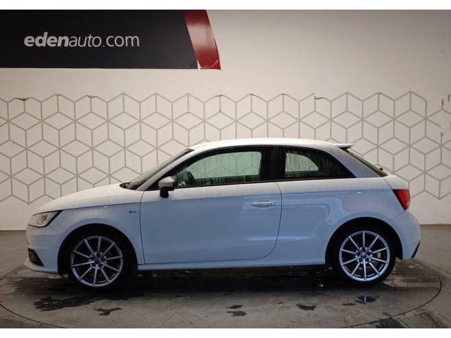 Audi A1 1.0 TFSI ultra 95 S line blanc de 2017