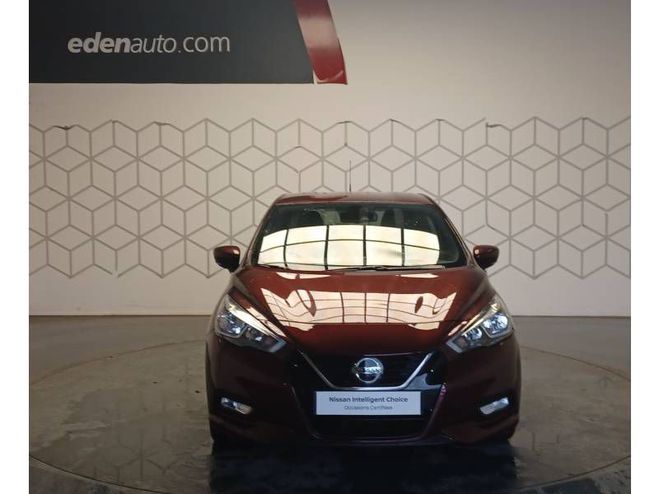 Nissan Micra IG-T 100 Xtronic Tekna rouge de 2020