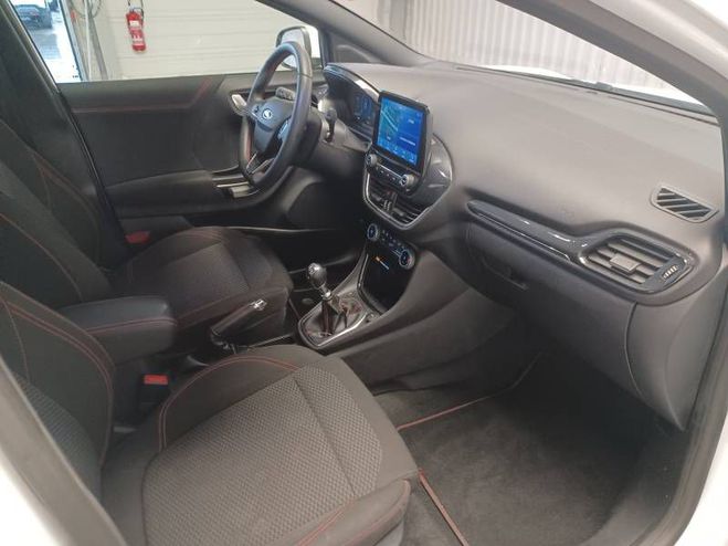 Ford Puma 1.0 Flexifuel 125 ch mHEV S&S BVM6 ST-Li blanc de 2022