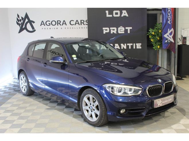 BMW Serie 1 120d - BVA BERLINE F20 LCI Sport PHASE 2 BLEU CLAIR de 2016