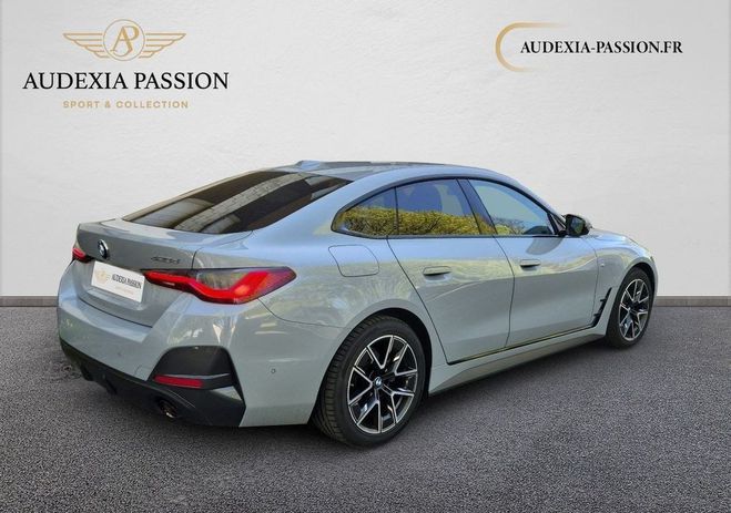 BMW Serie 4 Gran Coupe G26 420d 190 ch BVA8 M Sport Gris de 2023