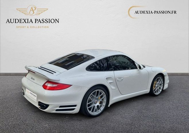 Porsche 911 turbo coupe 3.8 pdk Blanc de 2010