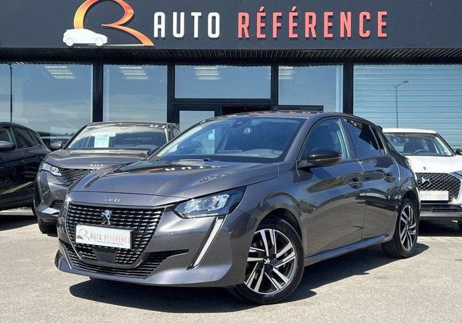 Peugeot 208 1.2 100 CH EAT8 ALLURE ROADTRIP CAMERA G Gris de 2022