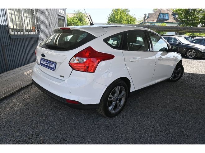 Ford Focus 1.0 125 EcoBoost SetS Titanium Blanc de 2014