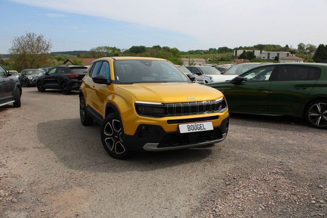 Jeep Avenger SUMMIT T3 100 CV ESSENCE GPS CARPLAY CAM Jaune Sun M�tal de 2025