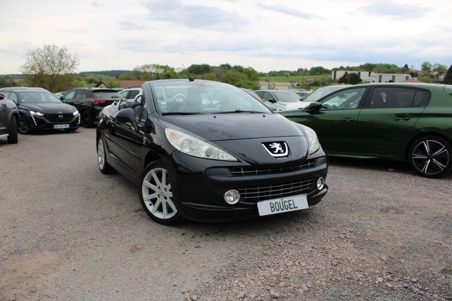 Peugeot 207 CC ROLAND GARROS 16V 1L6 VTI 120 CV CABR Noir Perla de 2009