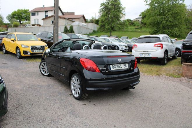 Peugeot 207 CC ROLAND GARROS 16V 1L6 VTI 120 CV CABR Noir Perla de 2009