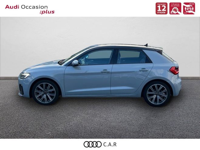 Audi A1 Sportback 30 TFSI 110 ch S tronic 7 Adva Gris de 2022