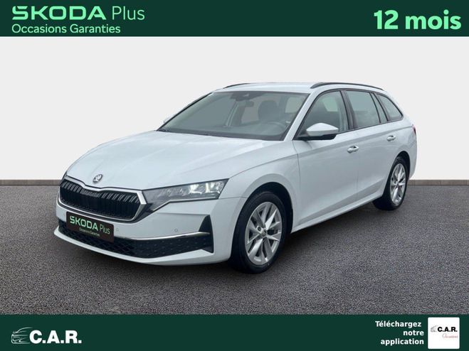 Skoda Octavia Combi 2.0 TDI 150 ch SCR DSG7 Selection Blanc de 2025