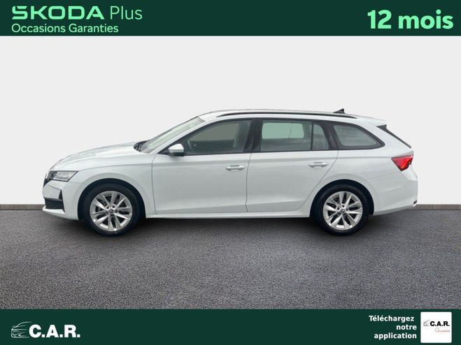 Skoda Octavia Combi 2.0 TDI 150 ch SCR DSG7 Selection Blanc de 2025