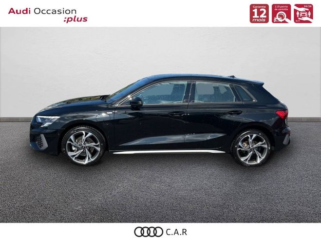Audi A3 Sportback 40 TFSIe 204 S tronic 6 S Line Noir de 2023