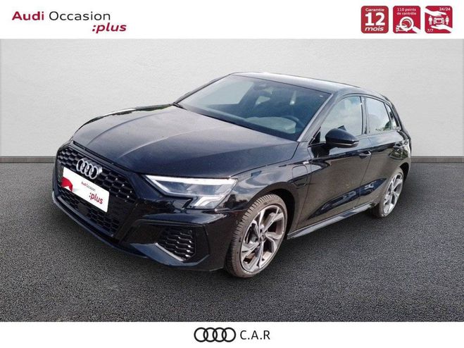 Audi A3 Sportback 40 TFSIe 204 S tronic 6 S Line Noir de 2024