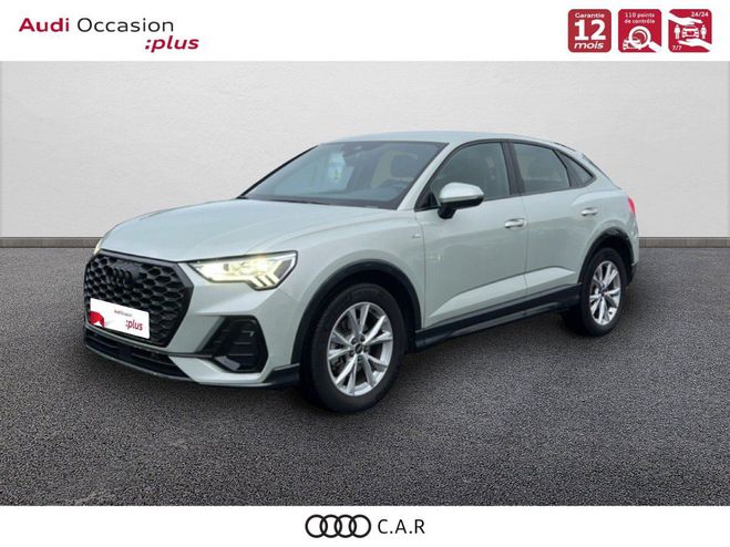 Audi Q3 Sportback 35 TDI 150 ch S tronic 7 S lin Gris de 2022