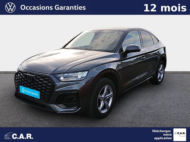 Audi Q5 Sportback 40 TDI 204 S tronic 7 Quattro  Gris de 2023