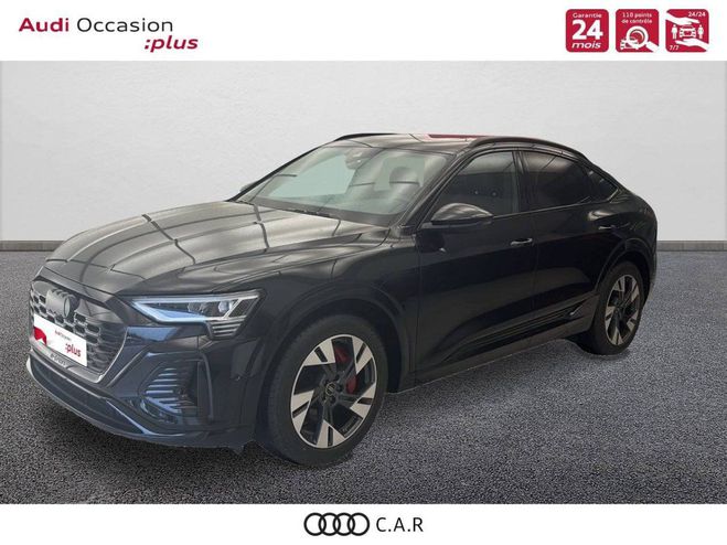Audi Q8 e-tron Sportback 55 408 ch 114 kWh Quatt Mythos Black Metallic de 2025