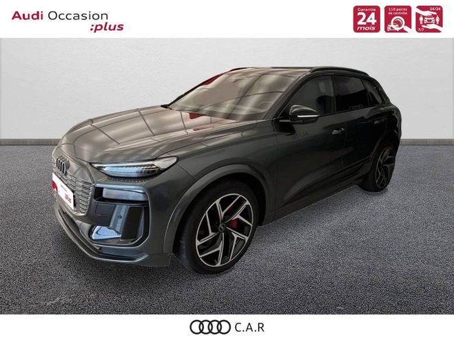 Audi Q6 e-tron 387 ch 100 kWh quattro S line Daytona Gray Pearl Effect de 2024