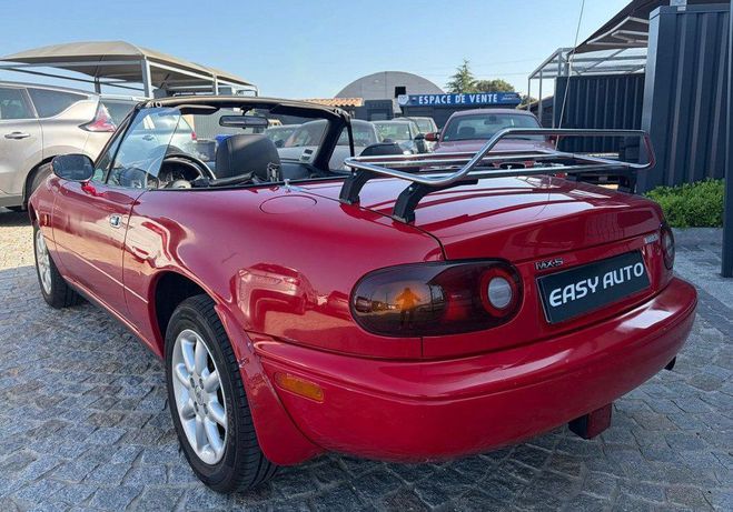 Mazda MX5 5 cabriolet 1.6 i soft top ssp Rouge de 1996