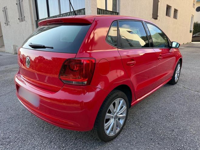 Volkswagen Polo V (5) 1.2i 70ch Confortline Rouge de 2009