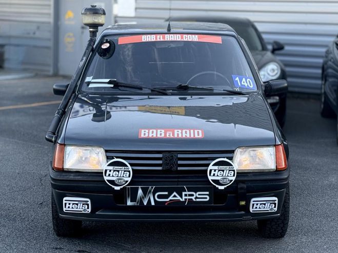 Peugeot 205 1.8D Sacr� Num�ro RAID PHASE 2 GRIS FONCE de 1995