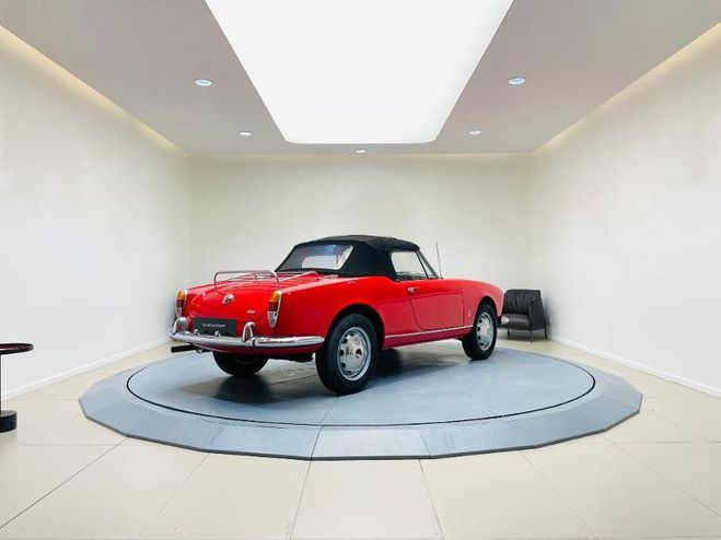 Alfa romeo Giulia Spider 1600 Rouge de 