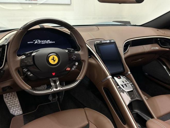 Ferrari Roma Bi-turbo Bleu de 