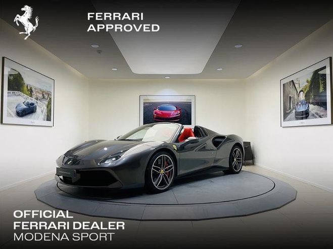 Ferrari 488 Spider V8 3.9 T 670ch Gris Fonc� de 