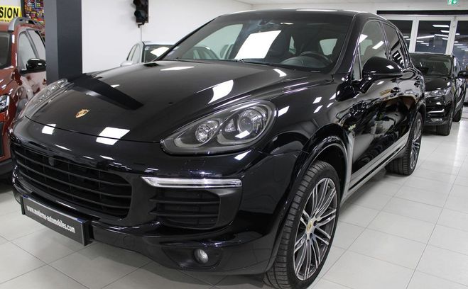 Porsche Cayenne (958) 3.0 416CH S E-HYBRID PLATINUM EDIT Noir de 2017