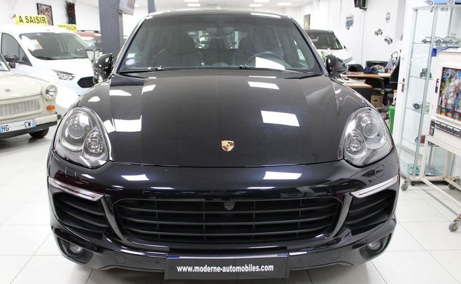 Porsche Cayenne (958) 3.0 416CH S E-HYBRID PLATINUM EDIT Noir de 2017