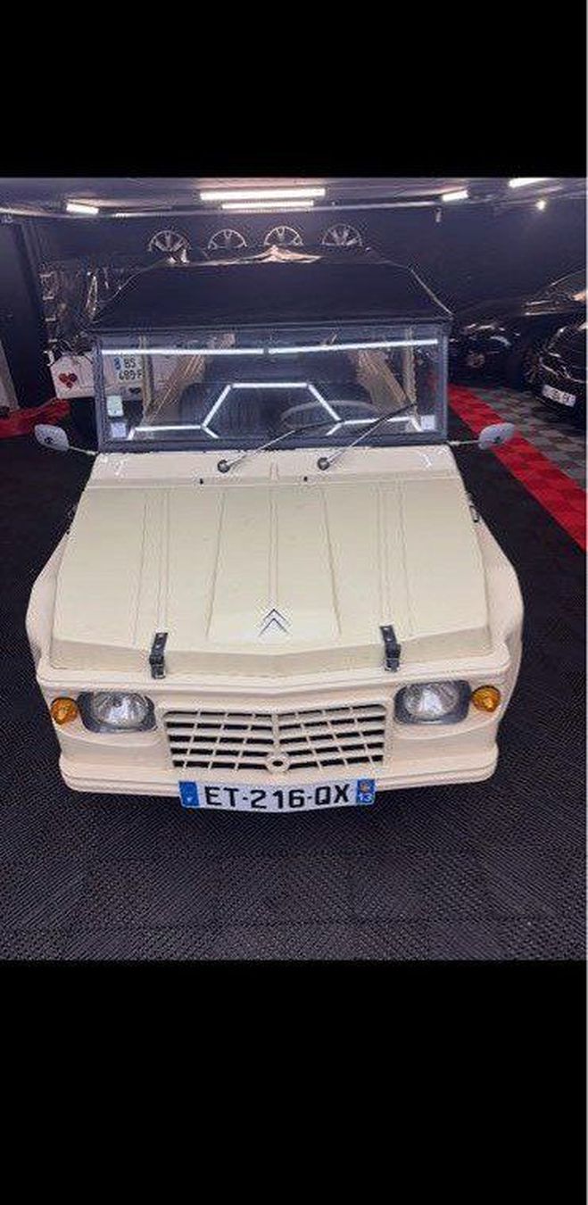 Citroen Mehari 4 places carte grise Beige de 1974