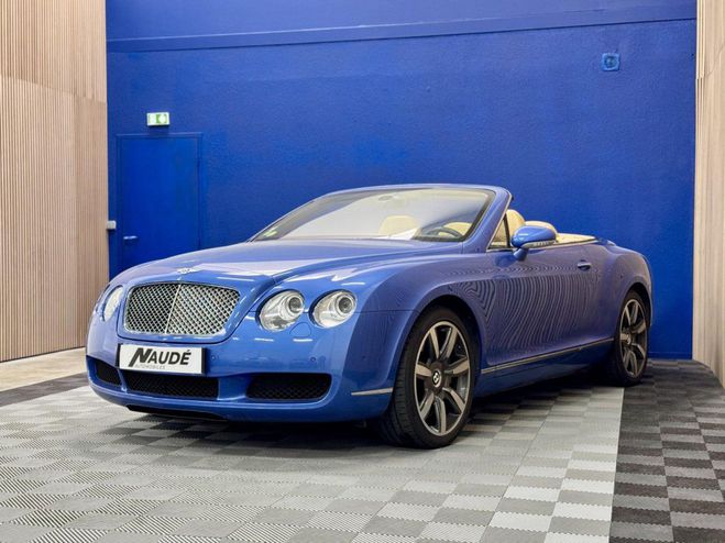 Bentley Continental GTC Cabriolet 6.0i W12 560 CH - Immatric BLEU CLAIR de 2007