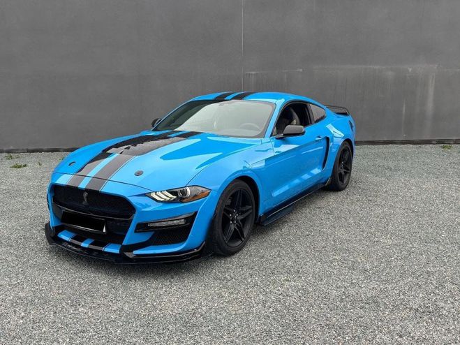 Ford Mustang FASTBACK 5.0 420 GT BVA SIGNE SHELBY SER Bleu de 2017