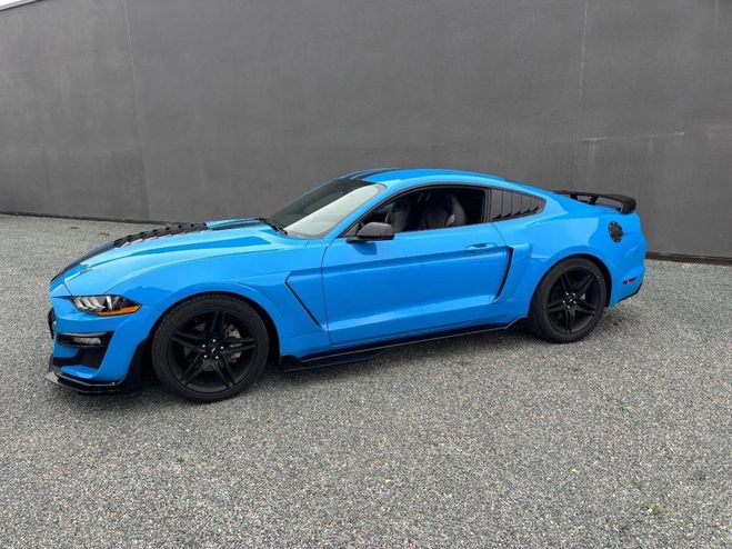 Ford Mustang FASTBACK 5.0 420 GT BVA SIGNE SHELBY SER Bleu de 2017