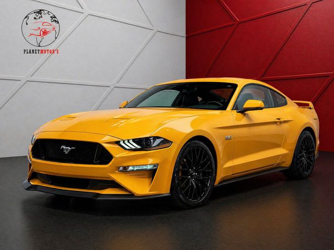 Ford Mustang GT V8 5.0 Jaune de 2019