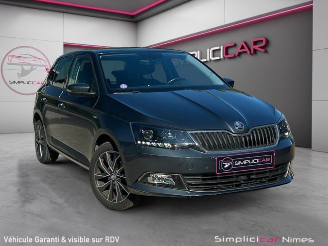 Skoda Fabia 1.2 TSI 90 ch Drive - Apple CarPlay - R� Gris de 2017
