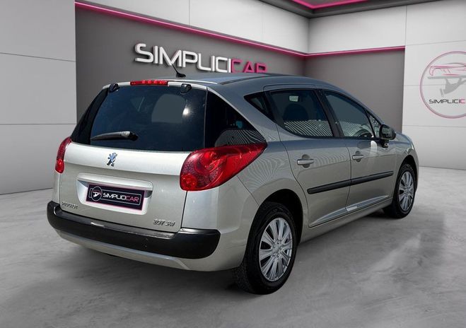 Peugeot 207 SW 1.6 HDi 90ch Premium Garantie 12 mois Gris de 2009