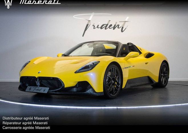 Maserati MC20 Cielo V6 630 ch Jaune de 2023