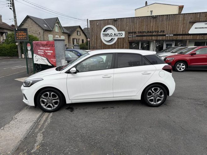 Hyundai I20 1.2i - 84 Intuitive clim   camera AR BLANC de 2018