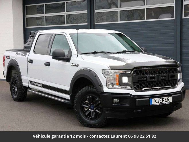 Ford F150 pack raptor v8 tout compris hors homolog Blanc de 2018