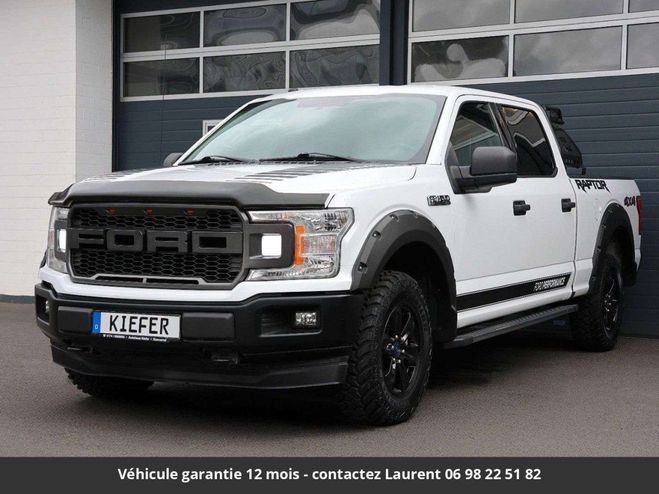 Ford F150 pack raptor v8 tout compris hors homolog Blanc de 2018