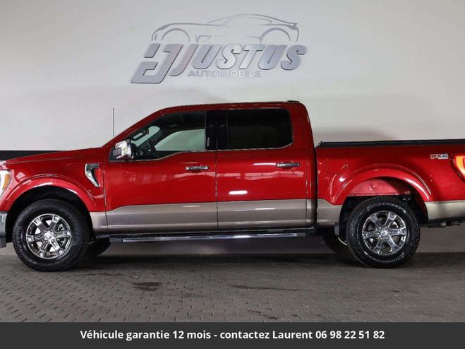 Ford F150 lariat ethanol 5.0l supercrew 4x4 tout c Rouge de 2022